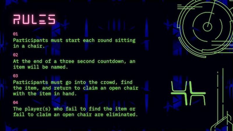 Musical Chair Scavenger Hunt Vol. 2